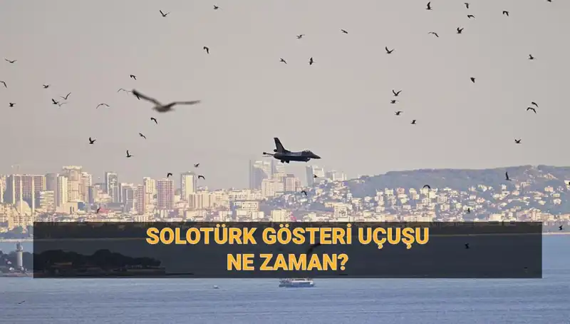 SOLOTÜRK İzmit Semalarında! 18 Mart Çanakkale Zaferi Uçuş Takvimi Açıklandı