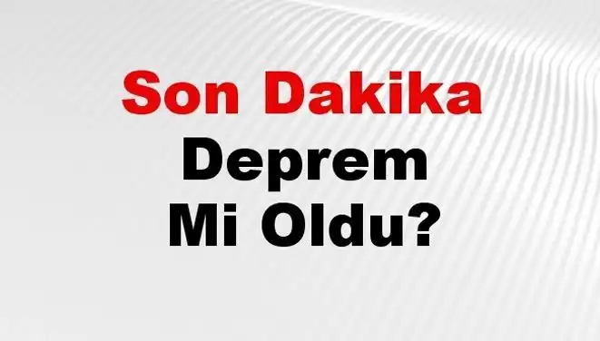 Bursa'da Son Dakika Deprem: Şehir Sarsıldı, Son Gelişmeler Burada!